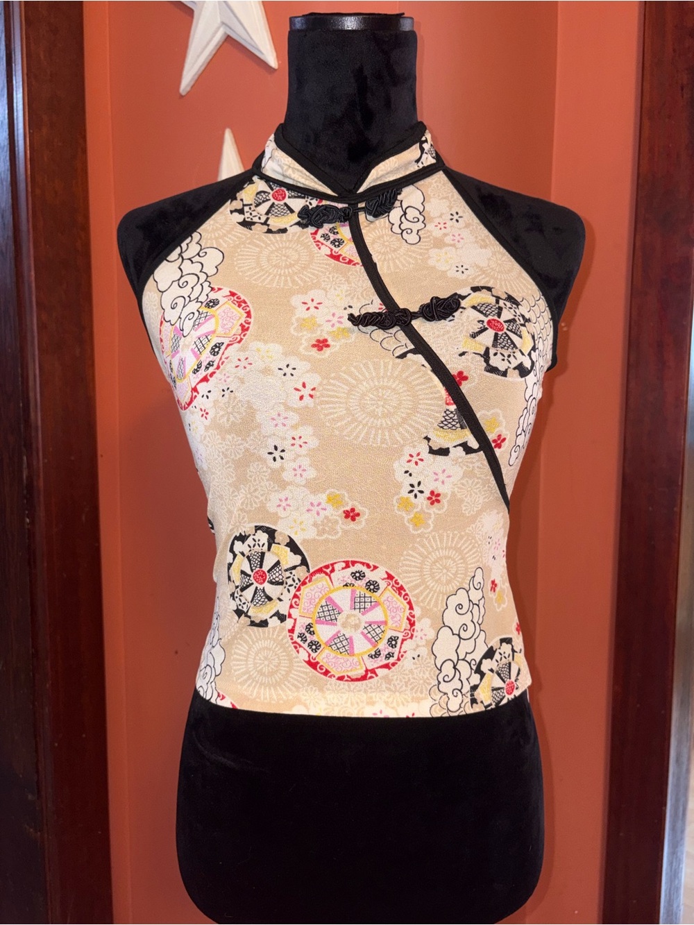 MEÑO Japanese Style mesh top